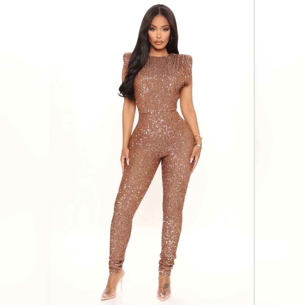 Sequin Jumpsuit